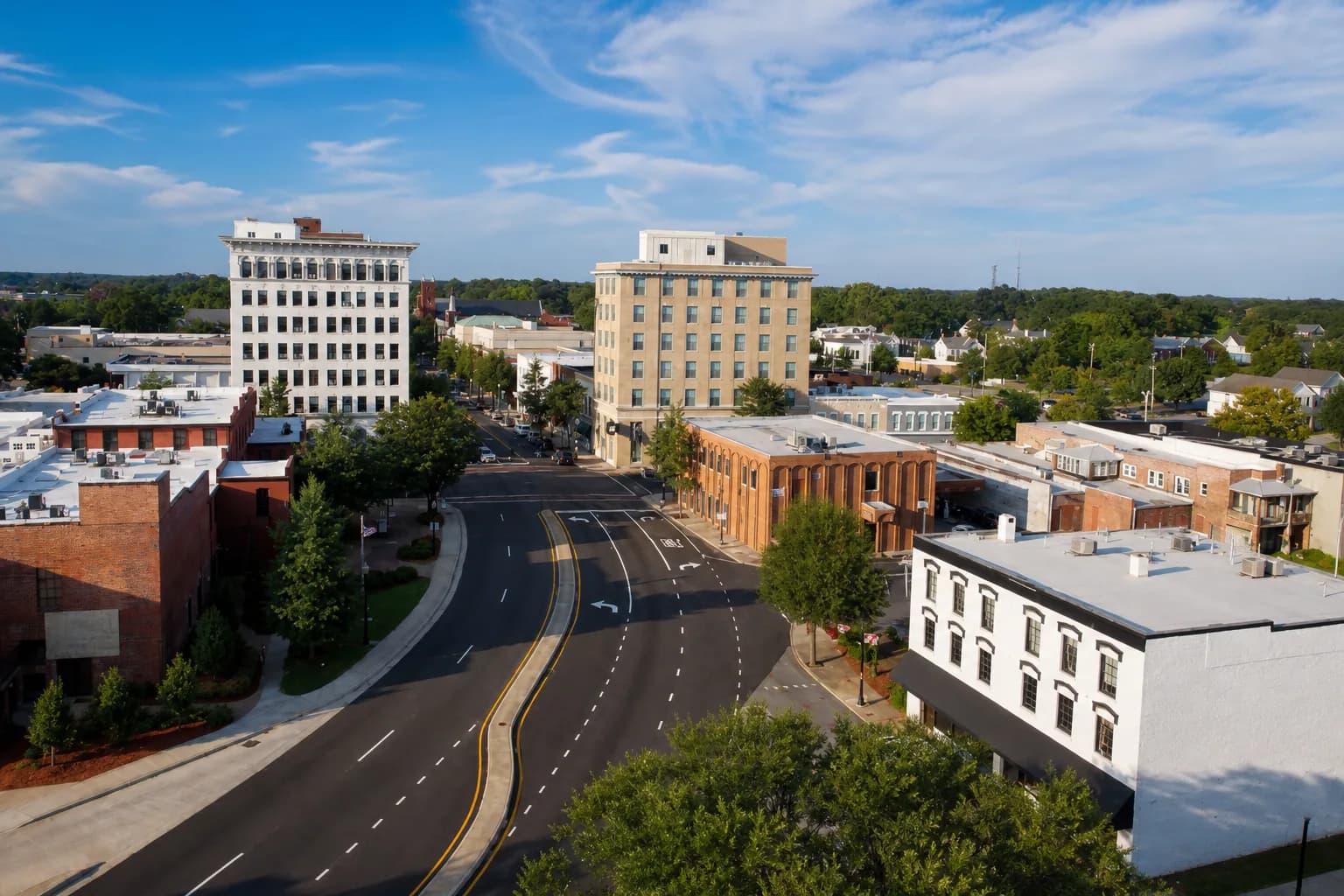 Historic homes in Downtown Suffolk