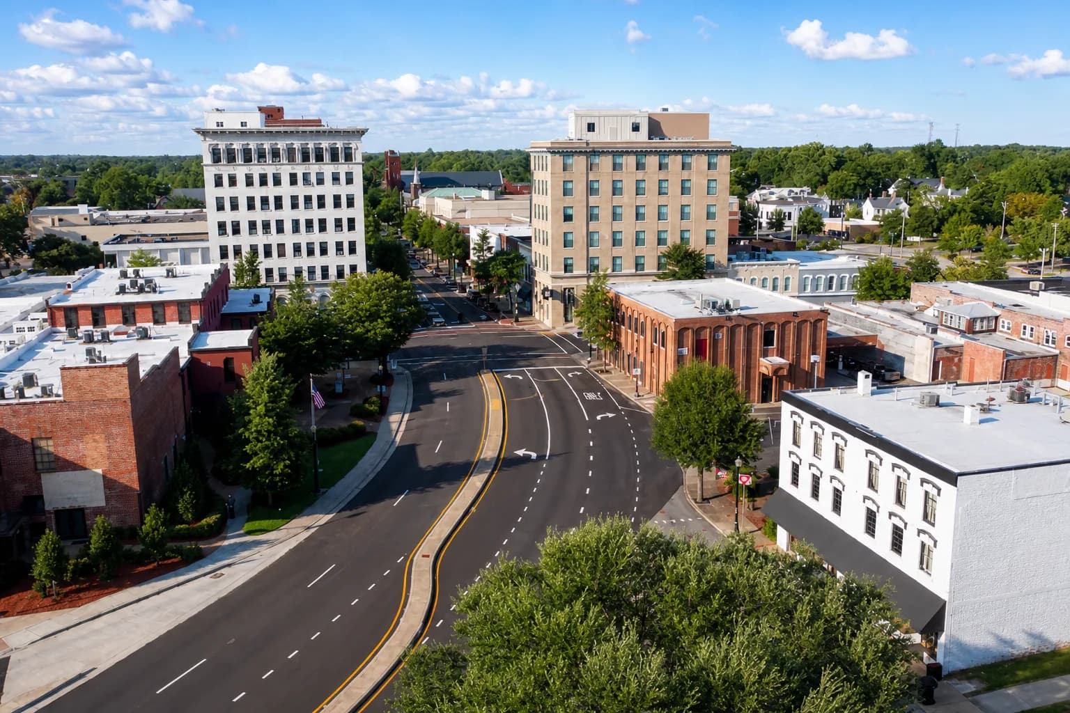 Historic homes near downtown Suffolk, Virginia