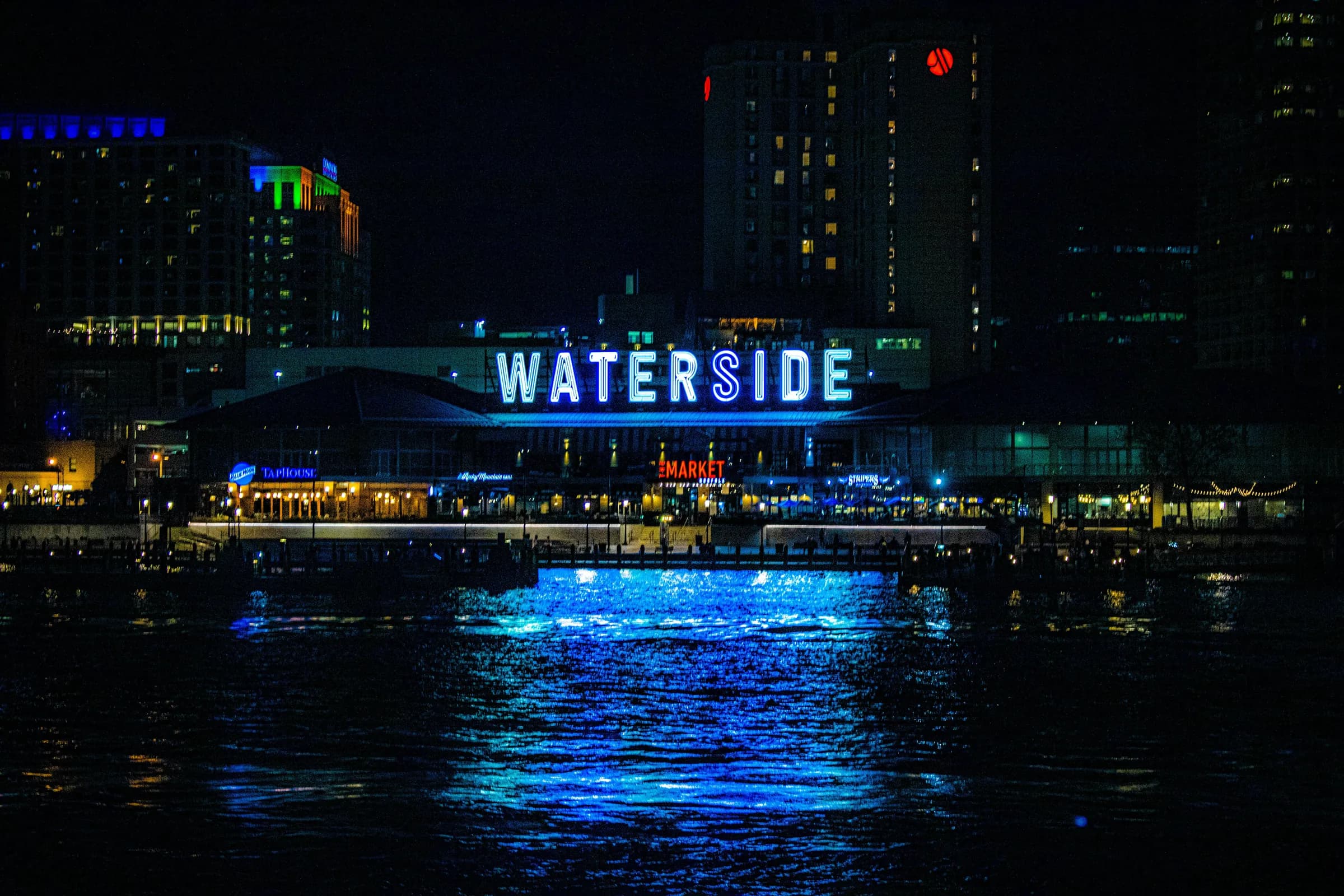 Norfolk, Virginia waterfront