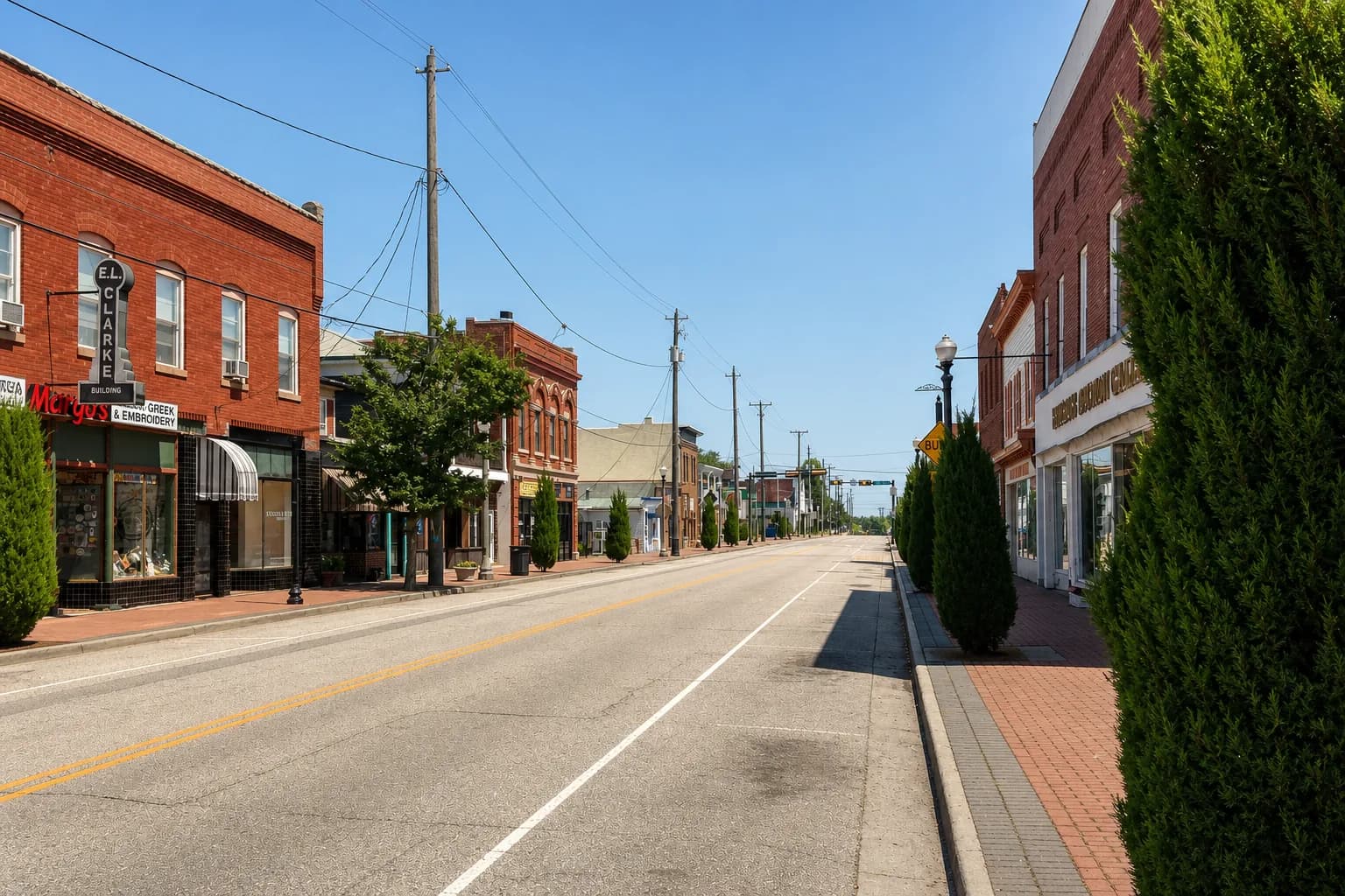 Historic waterfront district in Phoebus, Hampton