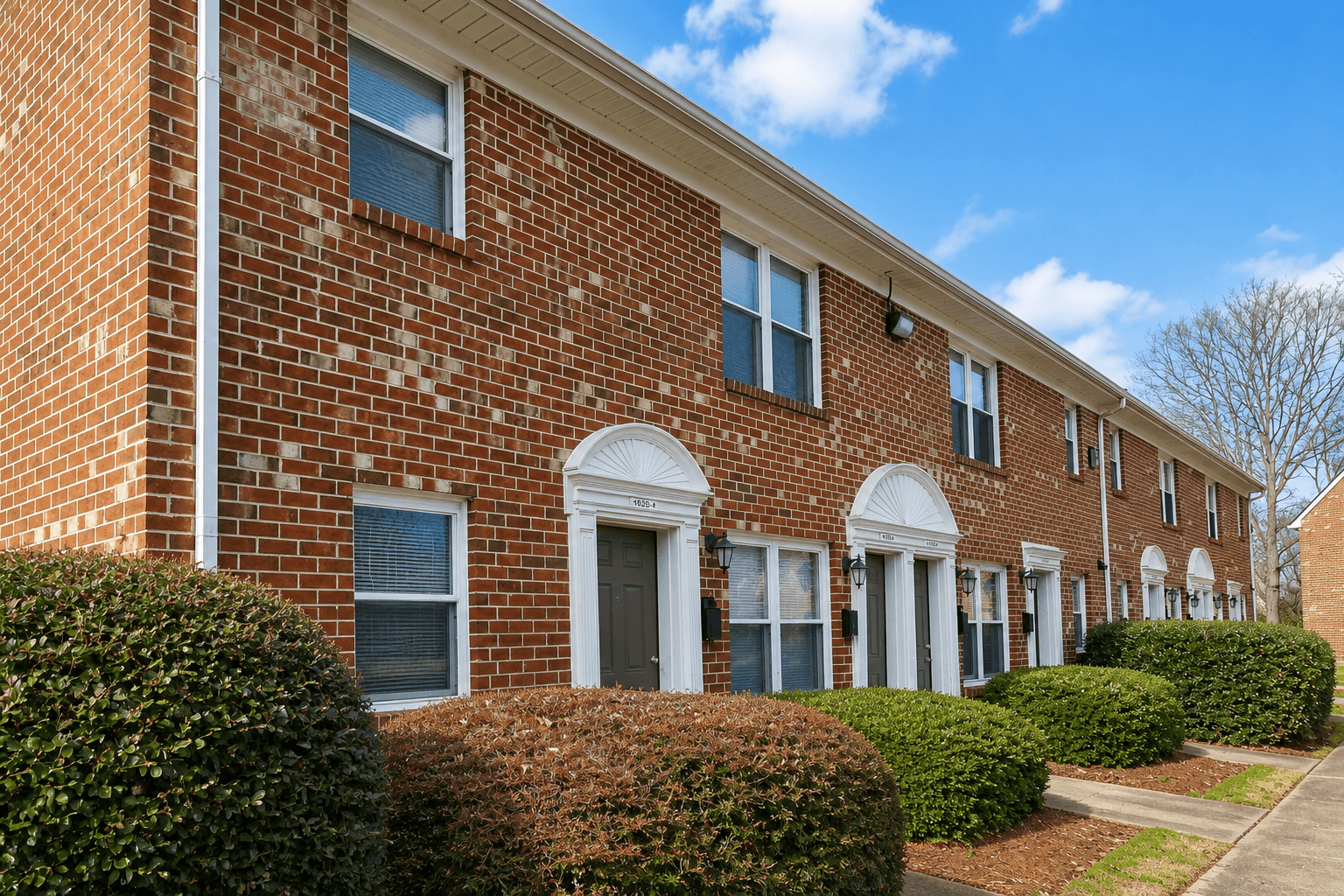 Suburban neighborhood in Churchland, Portsmouth