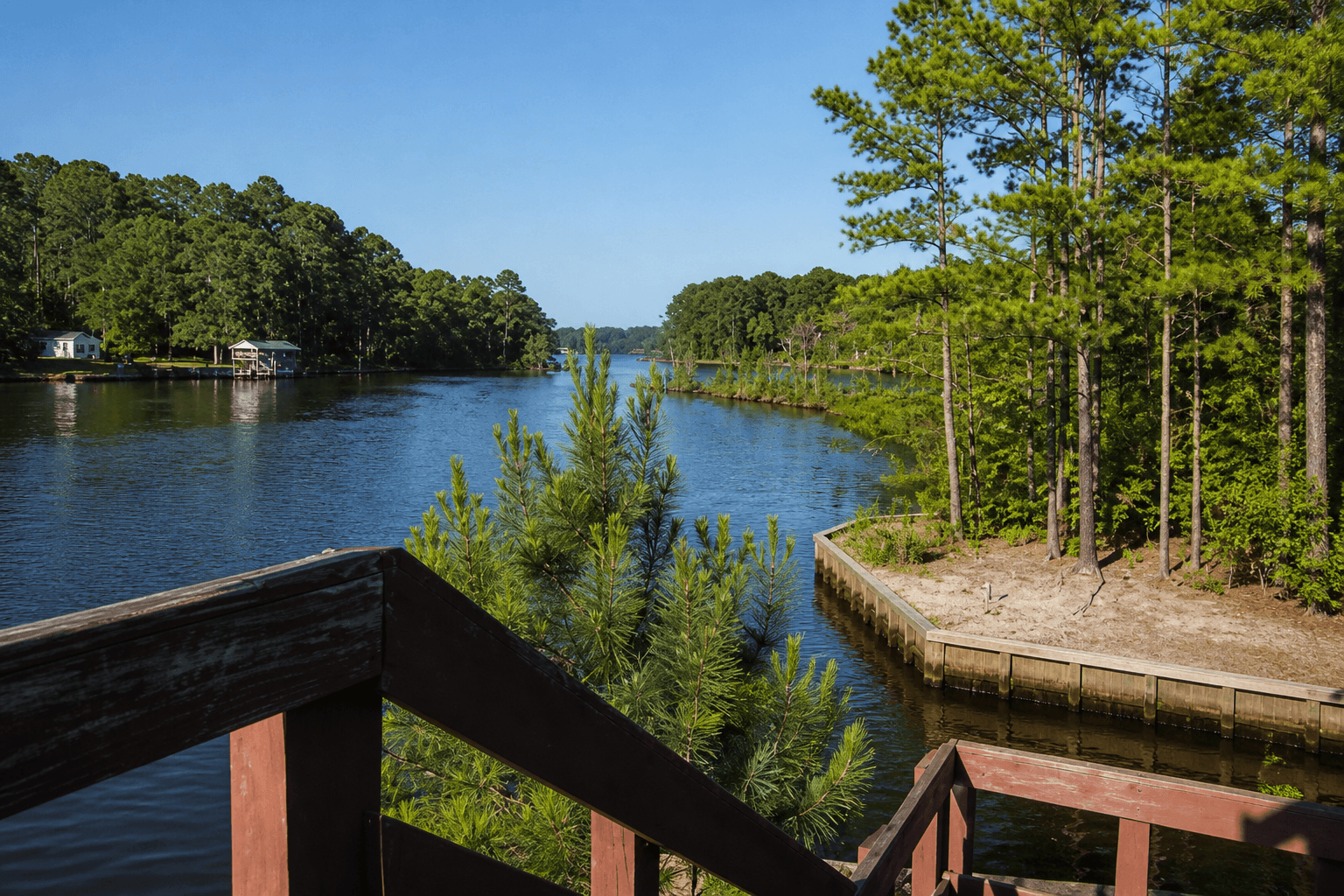 Neighborhood homes in Deep Creek, Chesapeake, Virginia