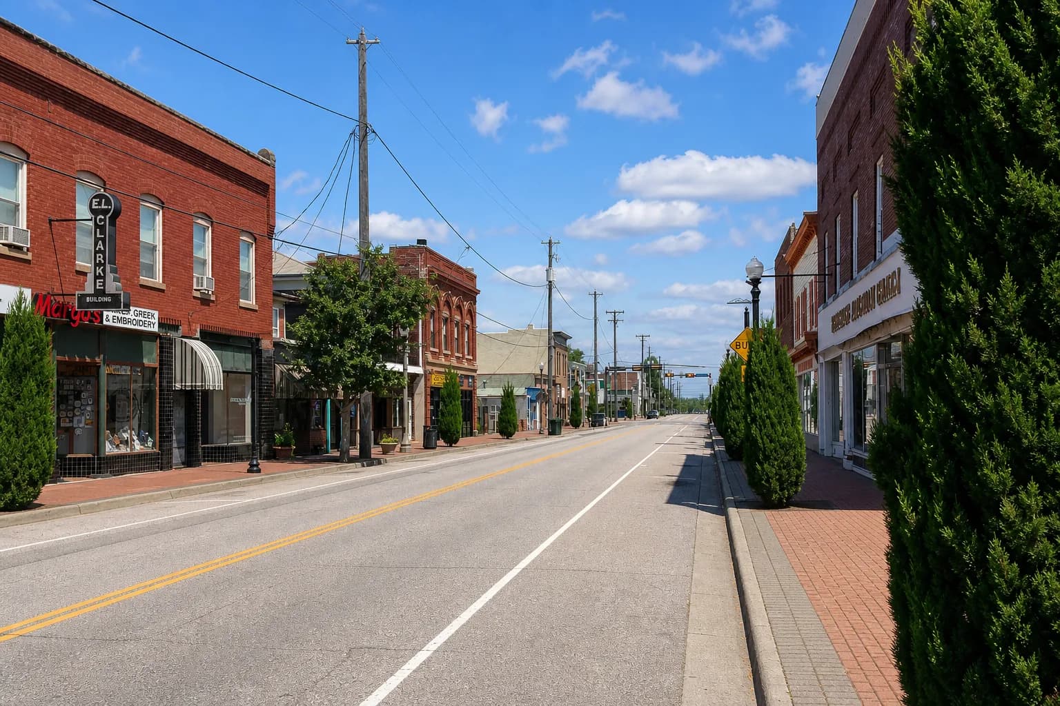 Historic waterfront streets of Phoebus, Hampton