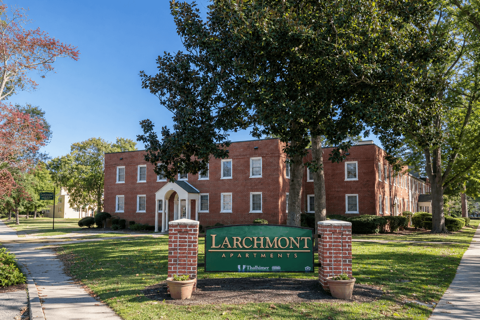 Waterfront homes along the Lafayette River in Larchmont, Norfolk
