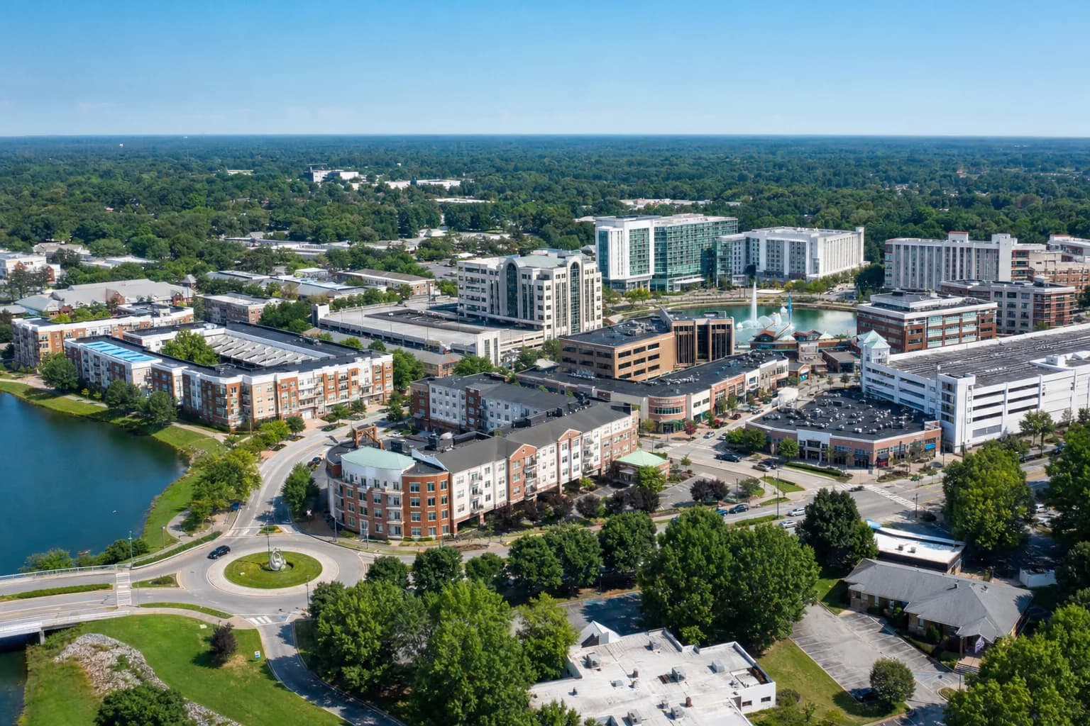Oyster Point neighborhood in Newport News, Virginia