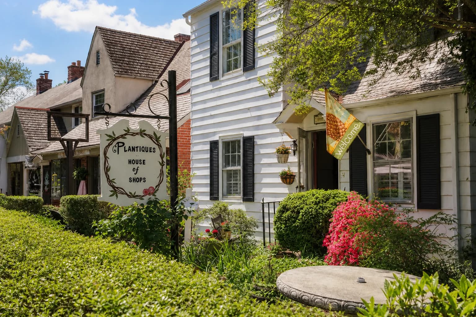 Historic cottages in Hilton Village, Newport News