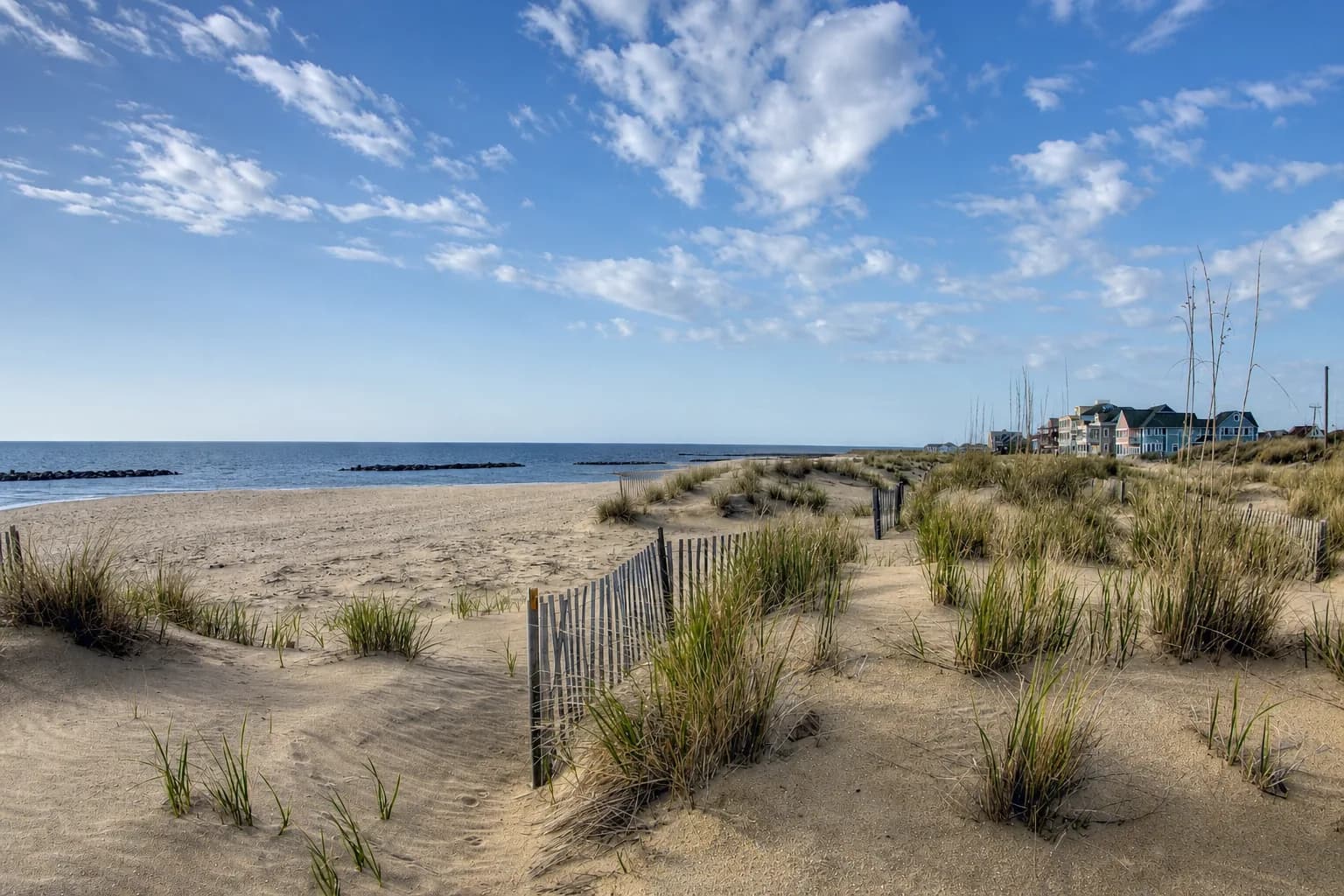 Beachfront homes in Ocean View, Norfolk