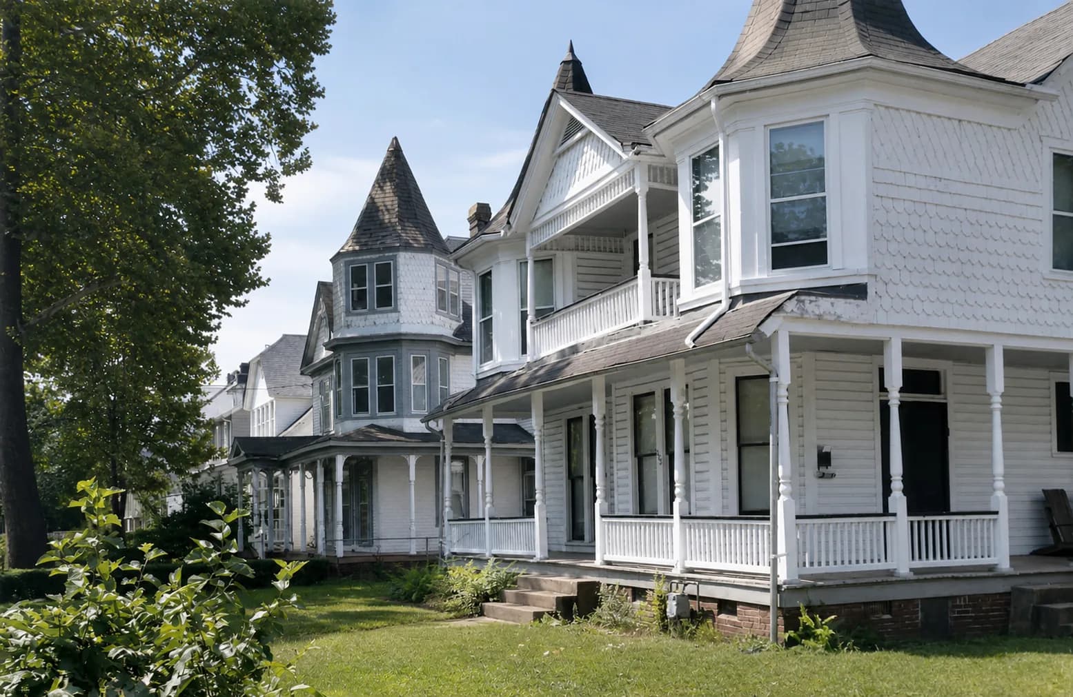 Waterfront homes in Port Norfolk, Portsmouth