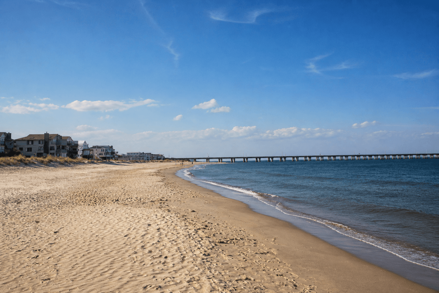 Chesapeake Bay shoreline at Chic's Beach, Virginia Beach