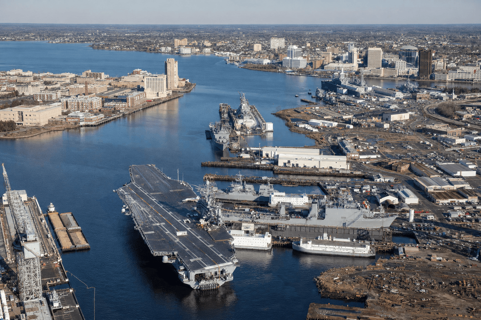 Elizabeth River, Portsmouth, Virginia