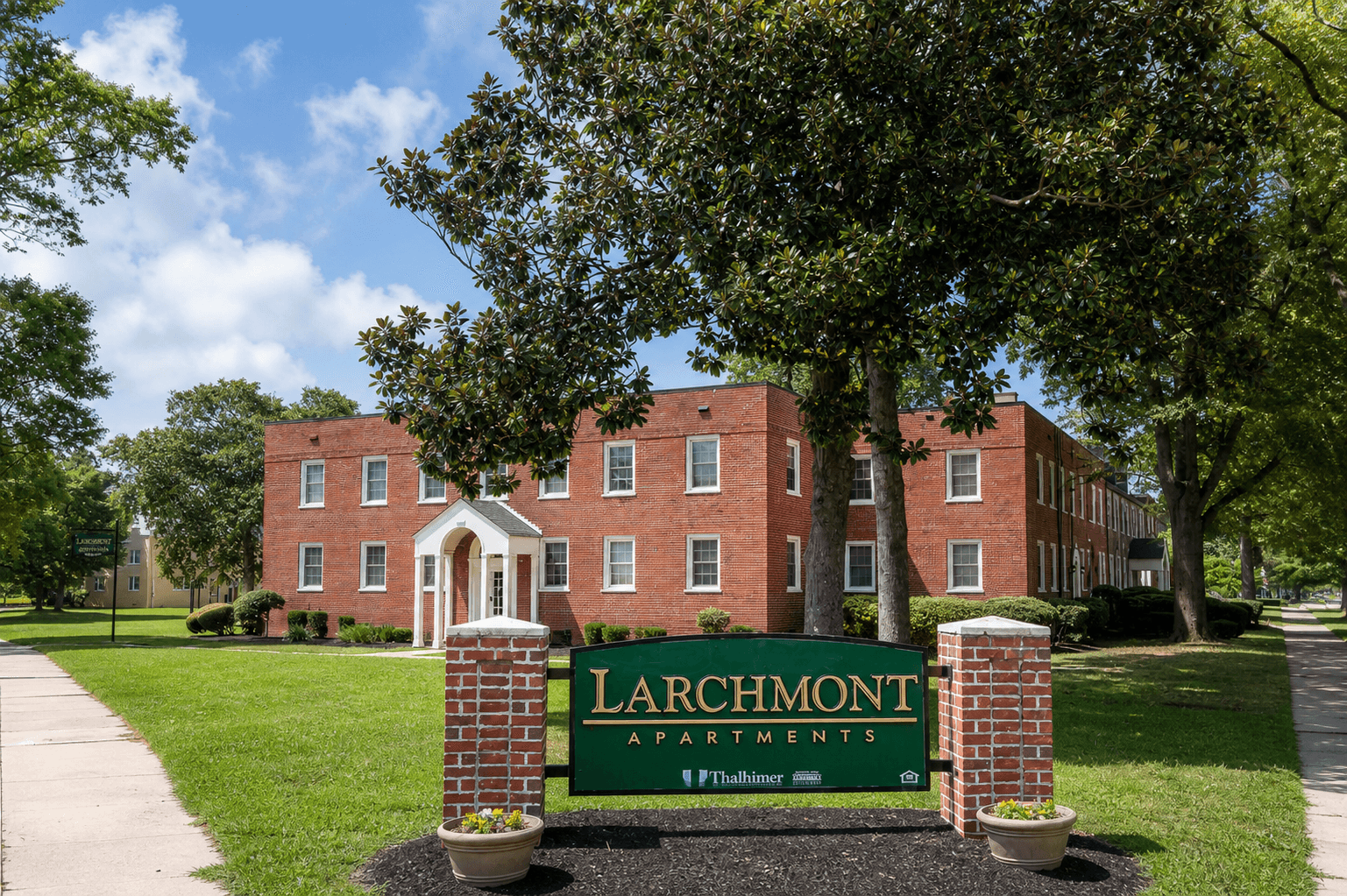Riverfront homes in Larchmont, Norfolk