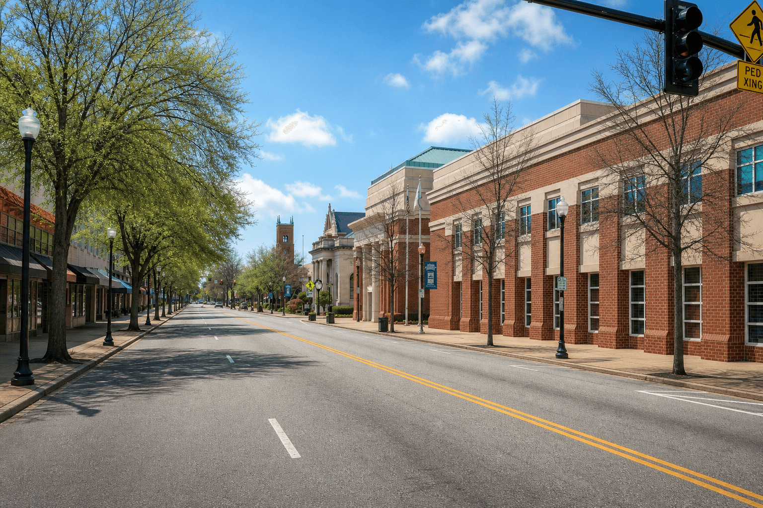 North Suffolk neighborhood in Suffolk, Virginia