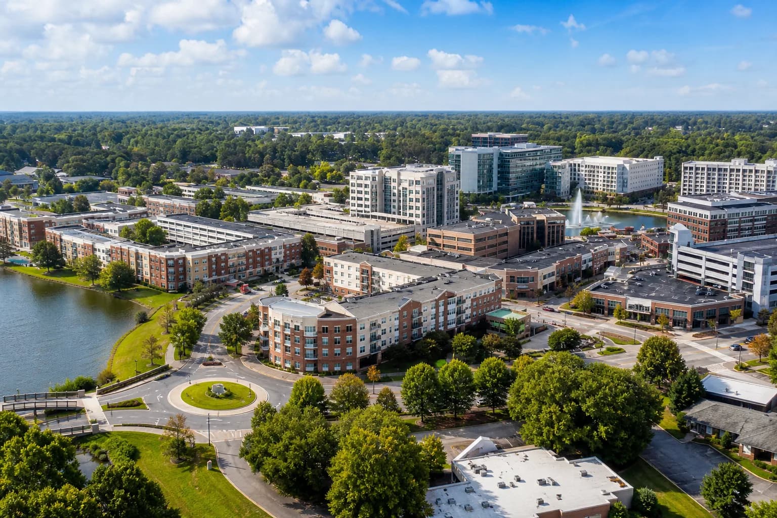 Homes in the Oyster Point area of Newport News