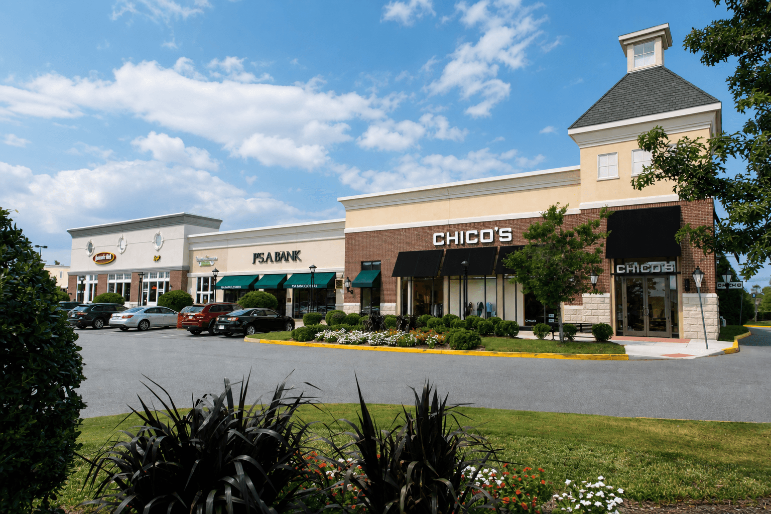 Neighborhood streets in Greenbrier, Chesapeake, Virginia